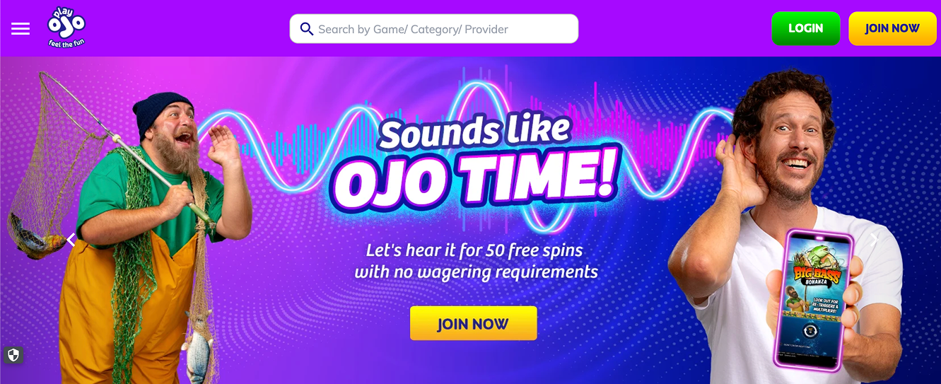 PlayOJO Casino